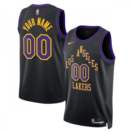 Dres Los Angeles Lakers Prilagođeni Nike 2025-26 City Edition Crno Swingman Dres Los Angeles Lakers Prilagođeni Nike 2025-26 City Edition Crno Swingman